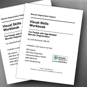 Visual-Skills-Workbook-For-People-with-Age-Related-Macular-Degeneration Book Cover
